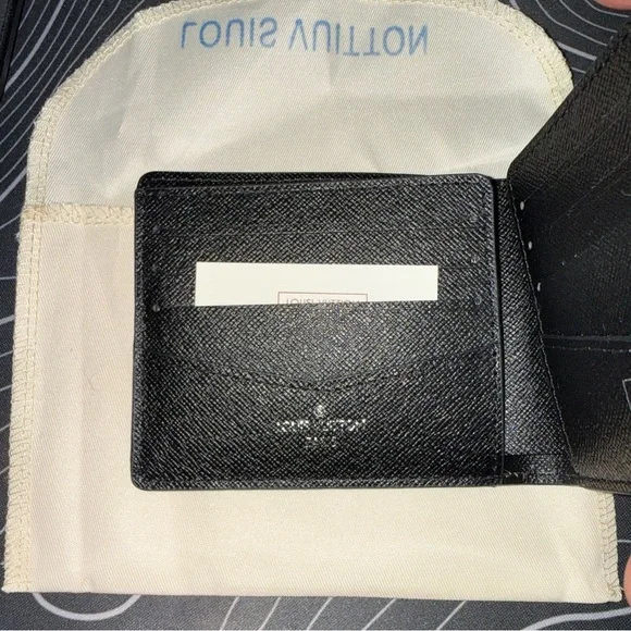 Louis Vuitton Men's Slender Wallet Monogram Surfin' Navy Blue Limited Edition